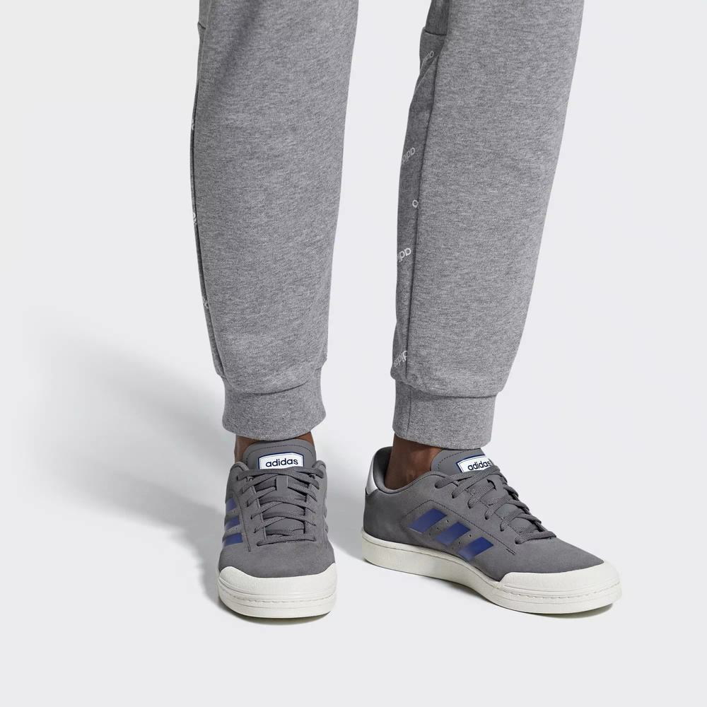 Adidas Court 70s Zapatillas De Tenis Grises Para Hombre (MX-96360)